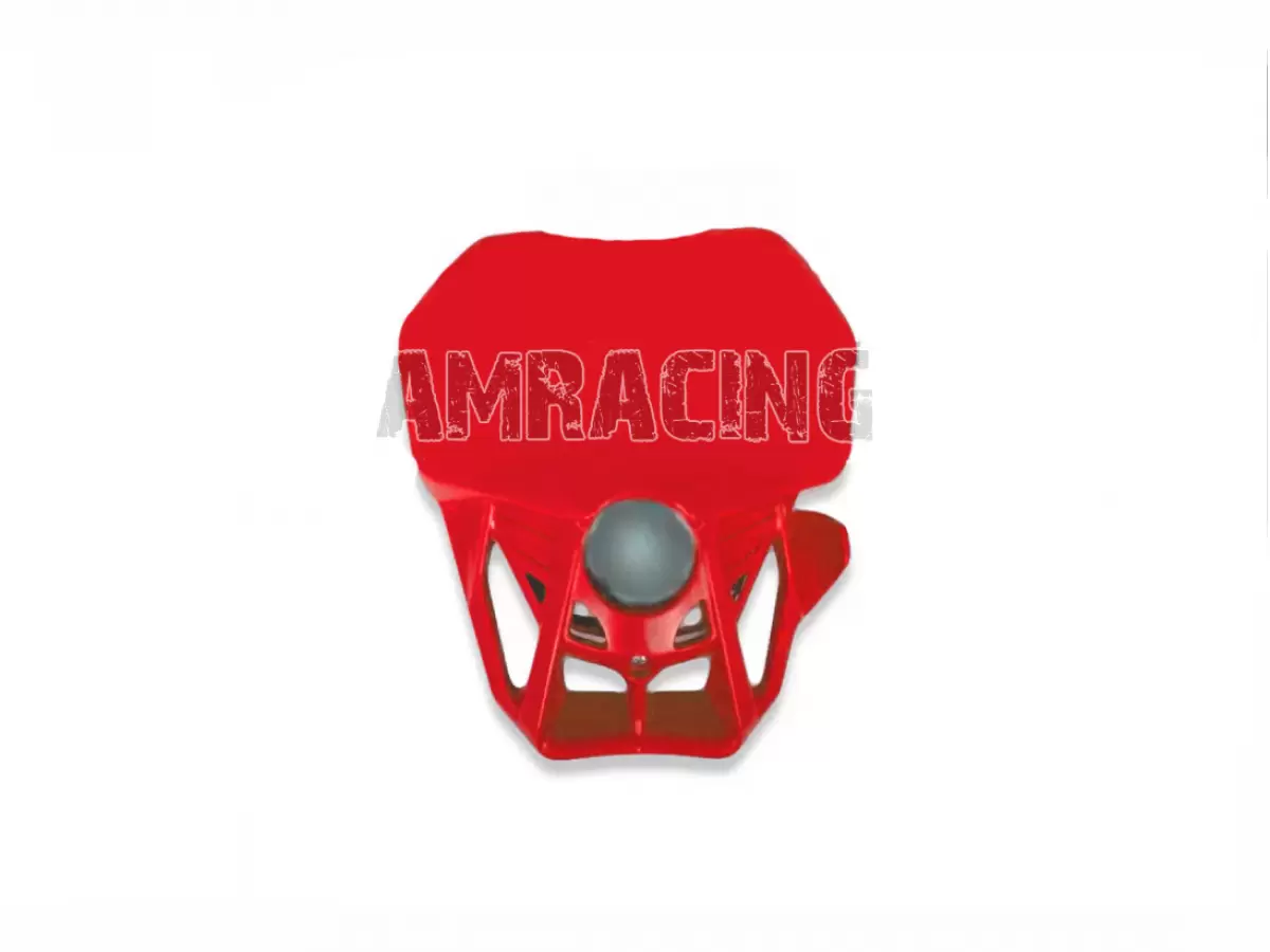 COMPLETE RED HEADLIGHT HOLDER C/HEADLIGHT LED FROM MY20 - RED 